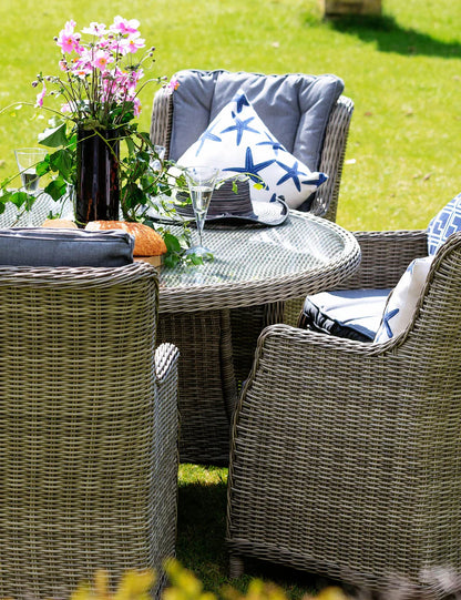 Wentworth 6 Seater Comfort Dining Set