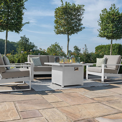Homeflair -Amalfi 2 Seat Aluminium Sofa Set