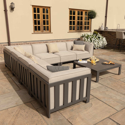 Homeflair - Outdoor Fabric Ibiza Large Corner Sofa Set