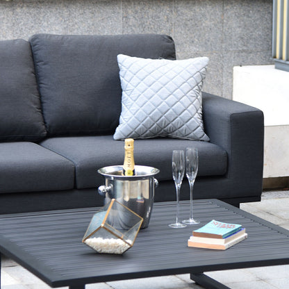 Homeflair - Pair of Outdoor Scatter Cushion Quilted