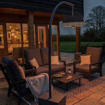 Homeflair -1800W Lyra Overhang Electric Patio Heater