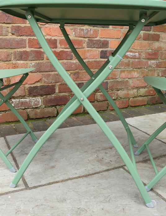 Venice 2 Seater Folding Bistro Set in Olive