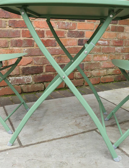 Venice 2 Seater Folding Bistro Set in Olive