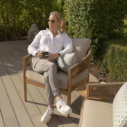 Porto Rope Weave Lounge Chair