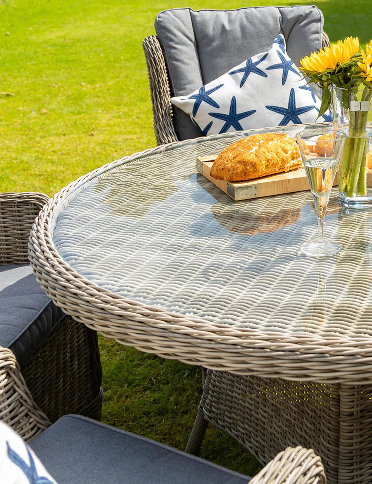 Wentworth 6 Seater Comfort Dining Set