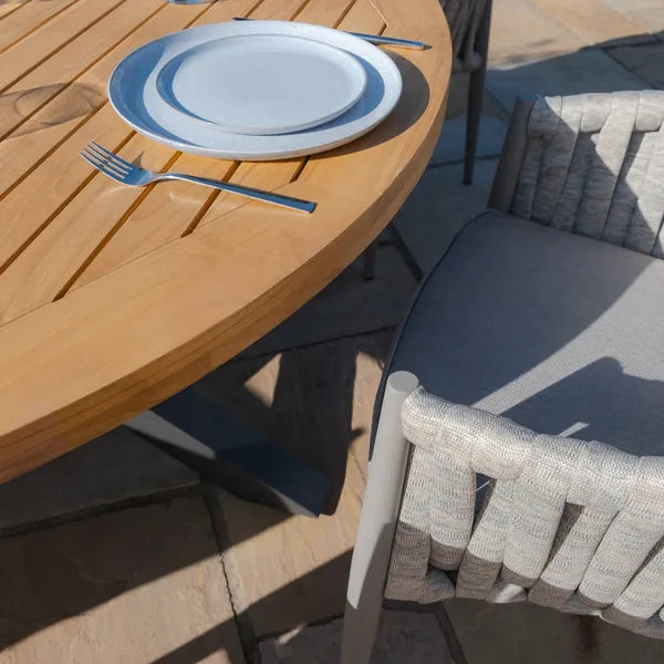 Jakarta Teak Round Dining Table