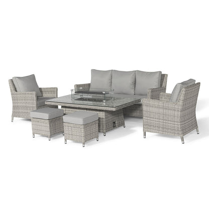 Homeflair - Oxford Sofa Rattan Dining Set