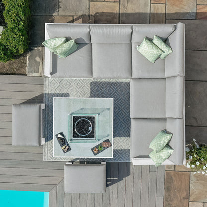 Homeflair – Amalfi S Aluminium Corner Dining Set