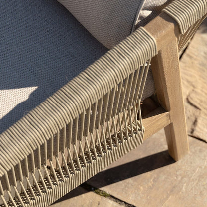 Homeflair - Martinique Rope Weave Double Sunlounger Set