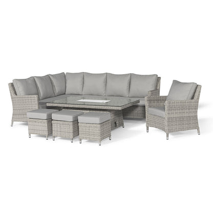 Homeflair - Oxford Corner Rattan Dining Set