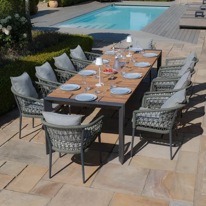 Jakarta Teak Round Dining Table