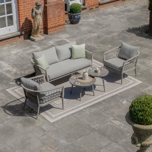 Monaco Rope Weave 2 Seat Sofa Set