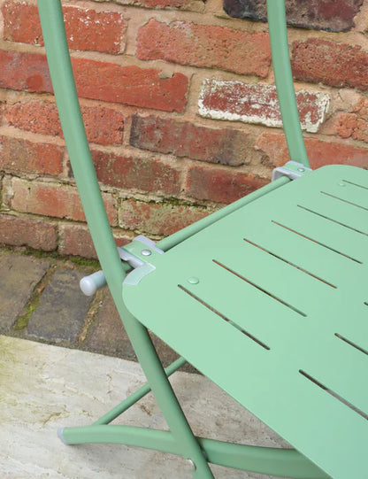 Venice 2 Seater Folding Bistro Set in Olive