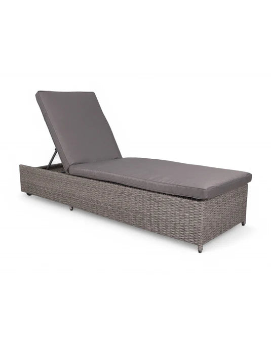 Paris Rattan Sun Lounger