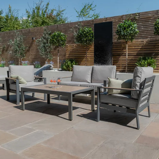 Vancouver 2 Seat Sofa Aluminium Corner Sofa Set
