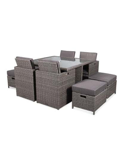 Paris 8 Seater Cube Dining Set