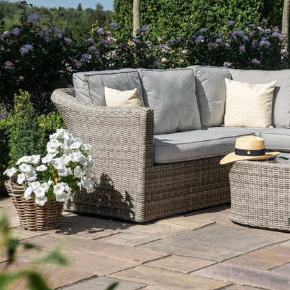 Homeflair - Oxford Small Rattan Corner Sofa Set