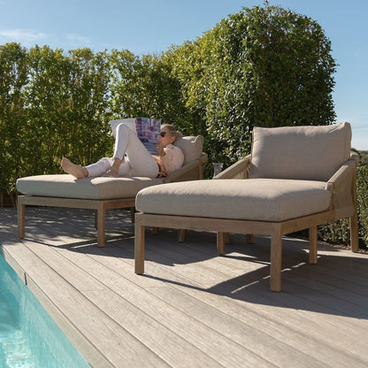 Homeflair - Martinique Rope Weave Double Sunlounger Set