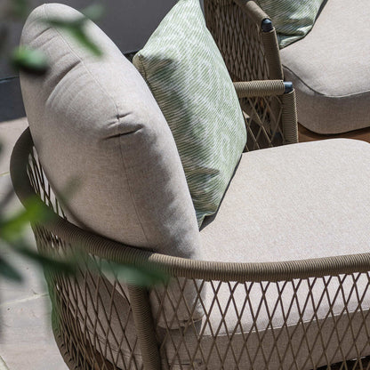 Homeflair -  Bali Rope Weave 3 Seat Sofa Set