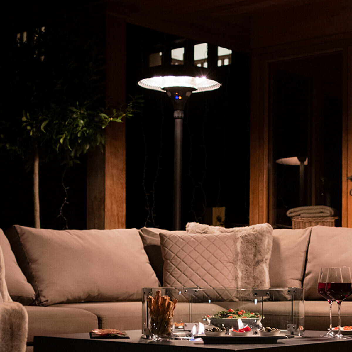 Homeflair -2100W Helio Freestanding Electric Patio Heater