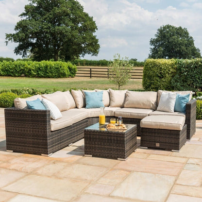 Homeflair - Barcelona Rattan Corner Group