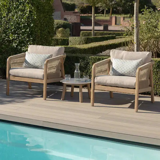 Martinique Rope Weave Lounge Set