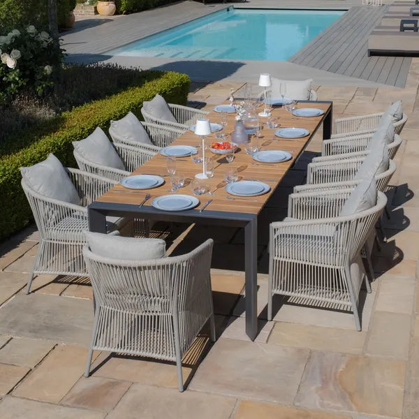Jakarta Teak Round Dining Table