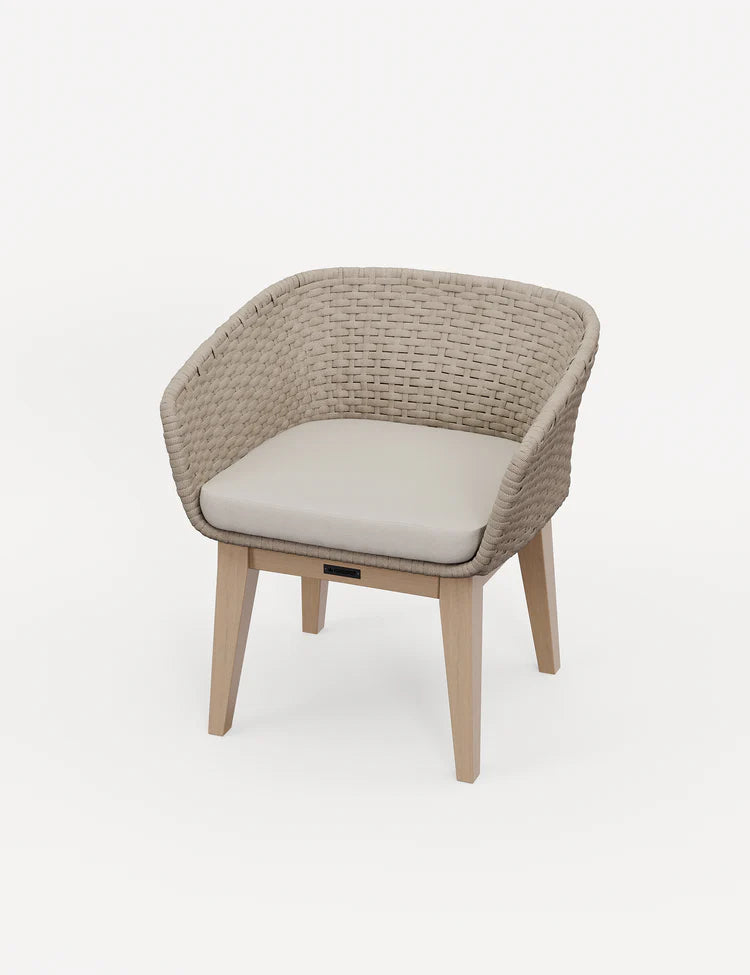 Jupiter 6 Seater Round Conical Dining Set with Roma Dining Chairs