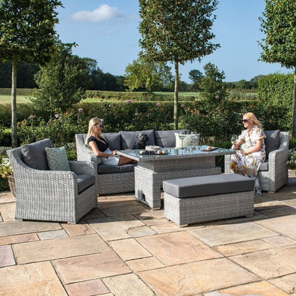 Homeflair - Ascot Rattan Sofa Dining Set