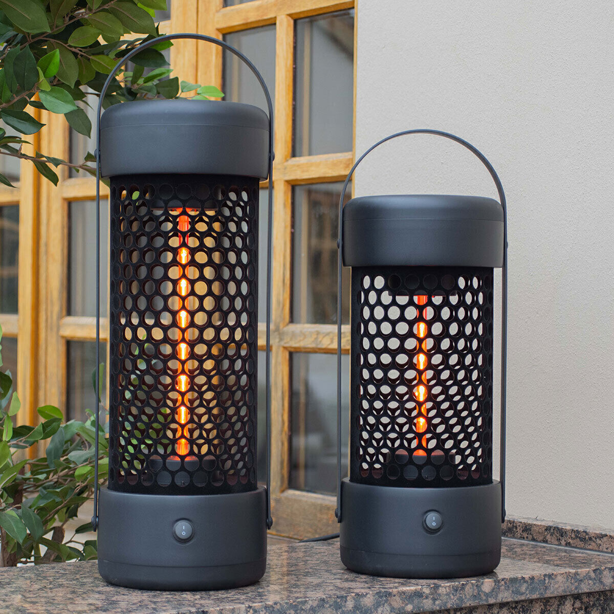 Homeflair -800W Luna Medium Portable Electric Patio Heater