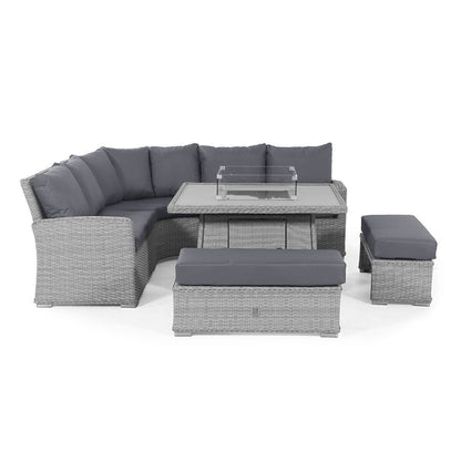 Homeflair - Ascot Deluxe Rattan Corner Dining Set