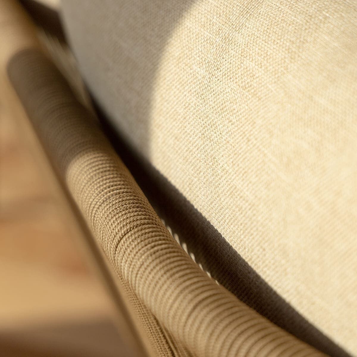 Homeflair - Porto Rope Weave 2 Seat Sofa Set