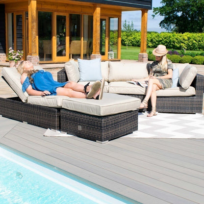 Homeflair - Rio Rattan Corner Sofa Group