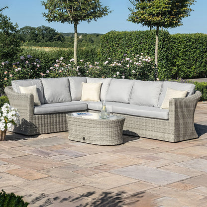 Homeflair - Oxford Large Rattan Corner Sofa Set