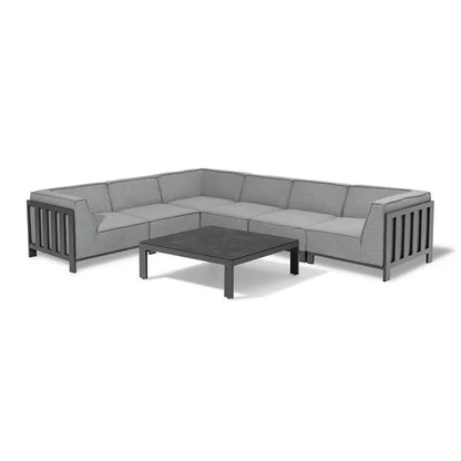 Homeflair - Outdoor Fabric Ibiza U Shape Sofa Set