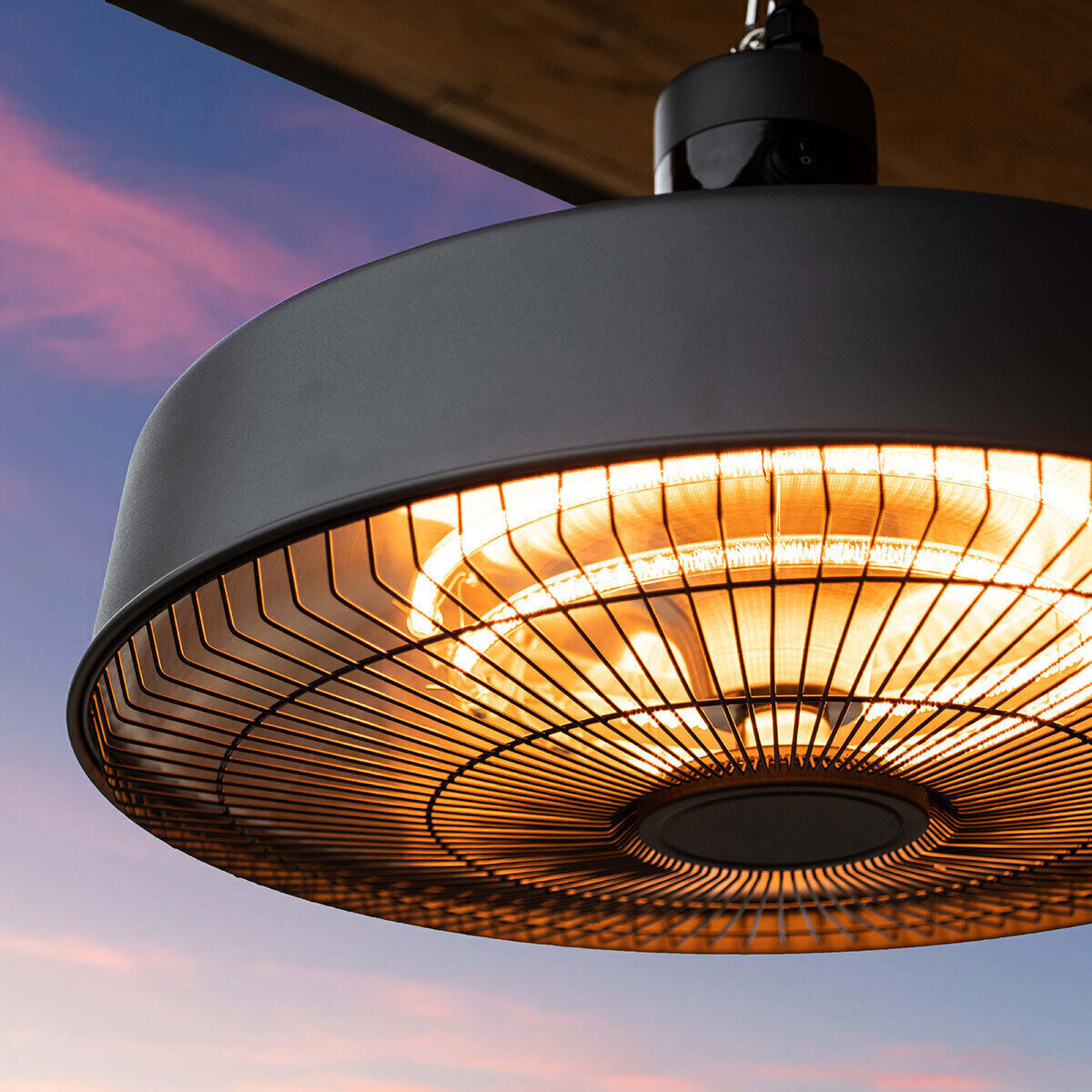 Homeflair -2100W Aurora Pendant Hanging Electric Patio Heater