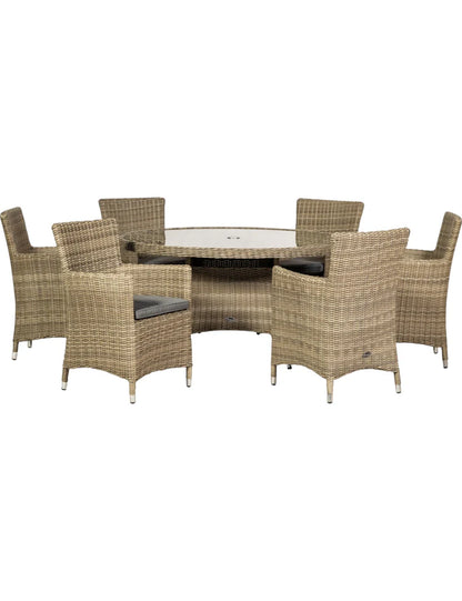 Wentworth 6 Seater Carver Dining Set