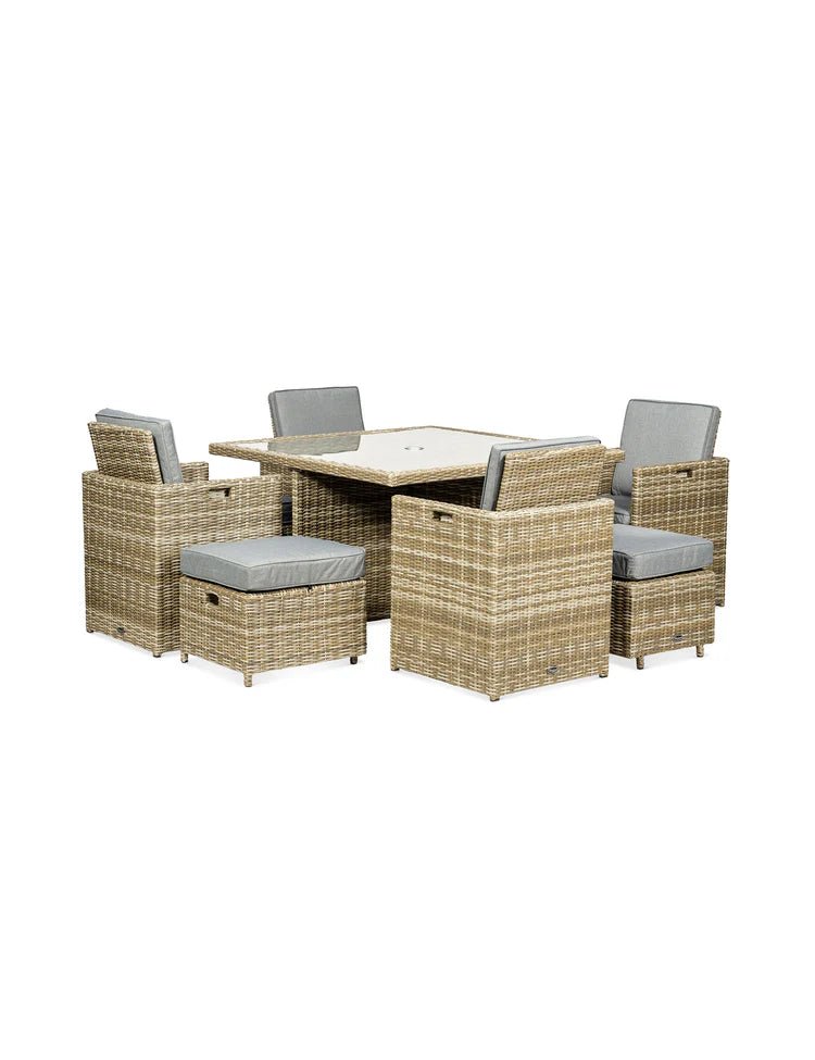 Wentworth 8 Seater Cube Dining Set