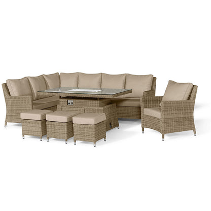 Homeflair - Winchester Corner Rattan Dining Set