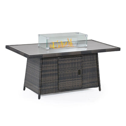 Homeflair - Kingston Corner Rattan Dining Set