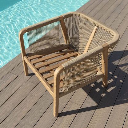 Homeflair - Martinique Rope Weave 2 Seat Sofa Set