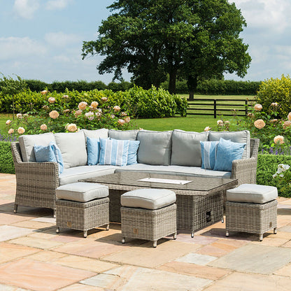 Homeflair - Oxford Corner Rattan Dining Set
