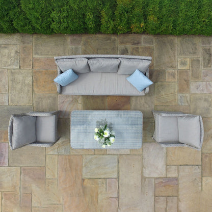 Homeflair - Cotswold Sofa Rattan Dining Set