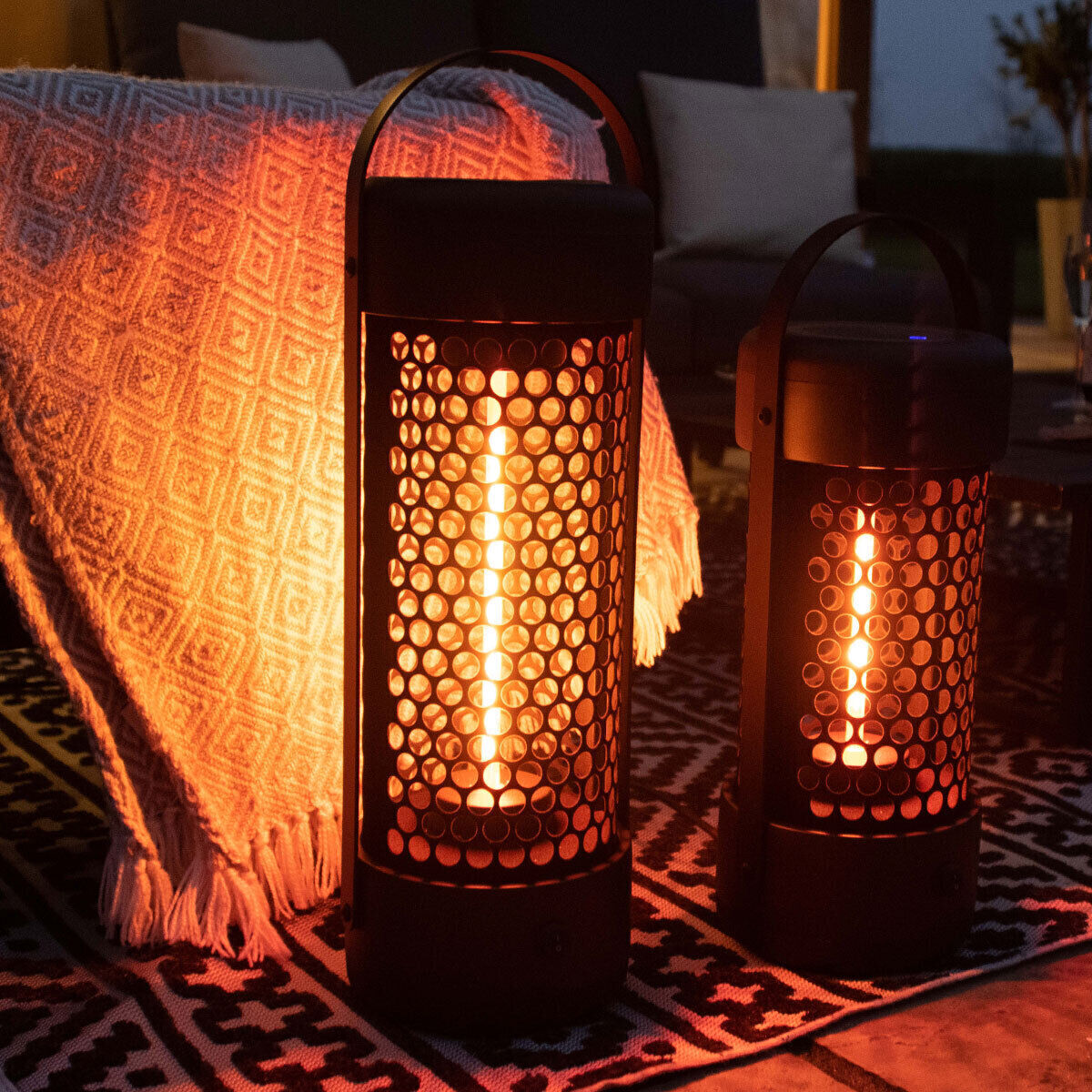 Homeflair -1200W Luna Large Portable Electric Patio Heater