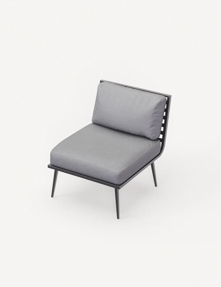 Mayfair Corner Lounging Set with Fire Pit Table and 1 Bench