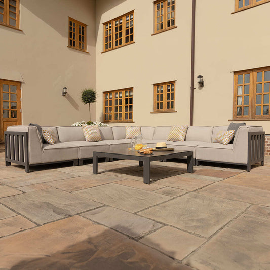 Homeflair - Outdoor Fabric Ibiza Large Corner Sofa Set