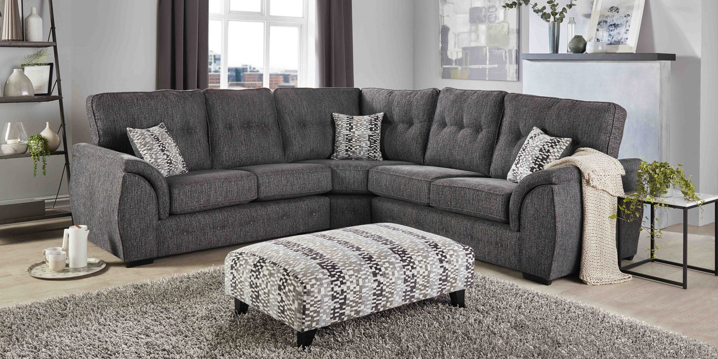 Modular Bespoke Ashley Fabric Sofa Collection | Red Rose