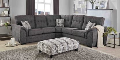 Modular Bespoke Ashley Fabric Sofa Collection | Red Rose