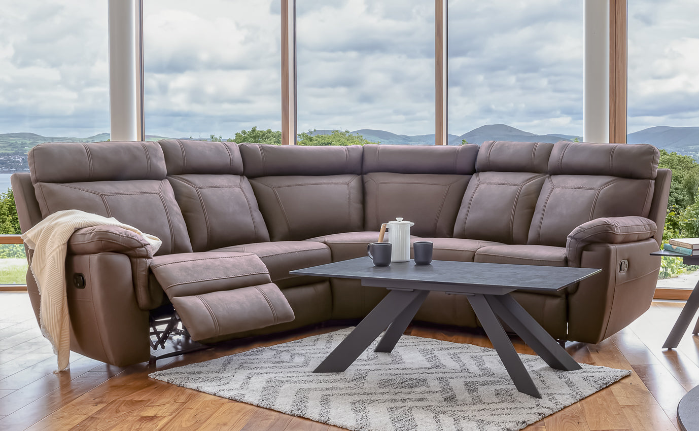 Fabric Baxter Corner Sofa Group | VIDA