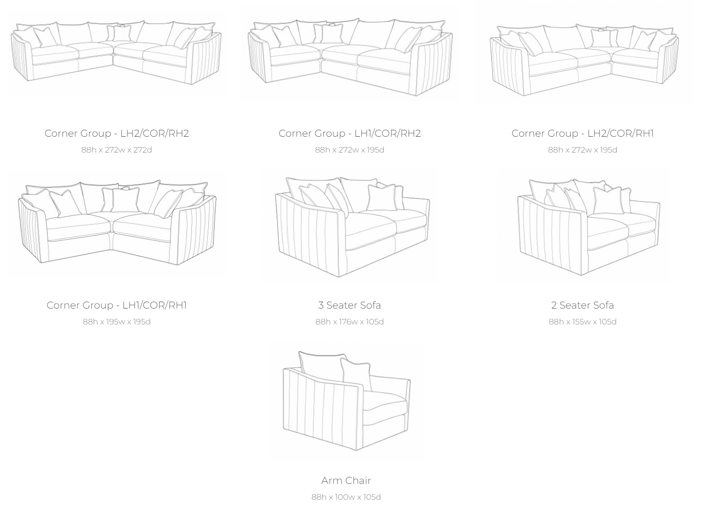 Blaise Fabric Sofa Collection | Buoyant Upholstery